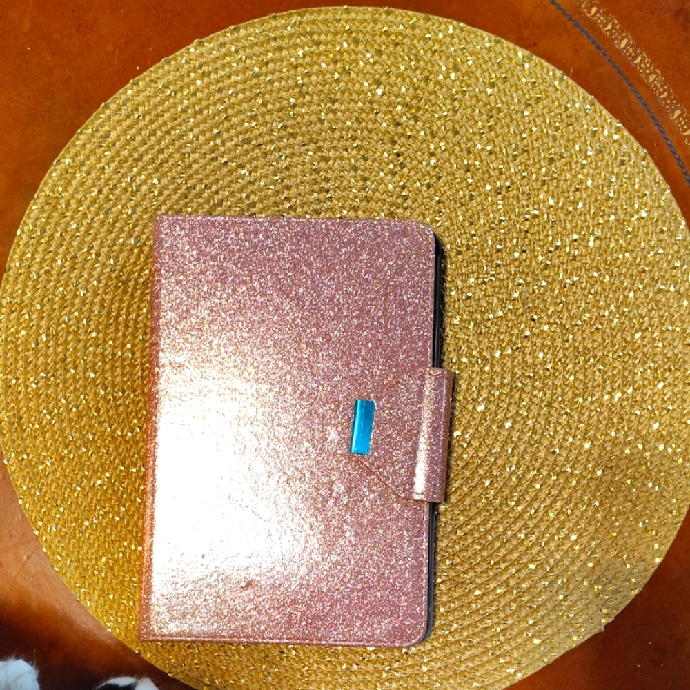 Glittery Pink Tablet Case